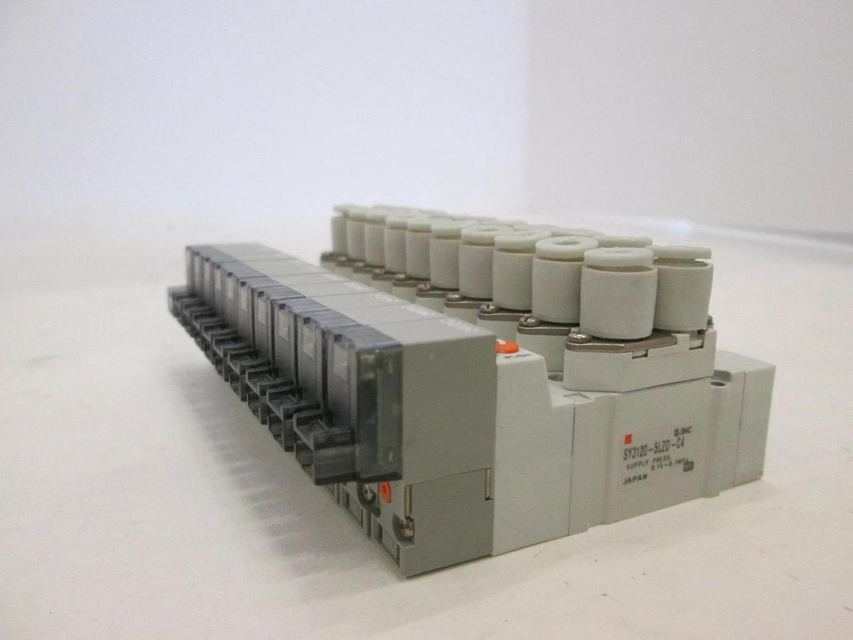 Used SMC, SY3120-5LZD-C4, Solenoid Valve, Used, Lot of 10