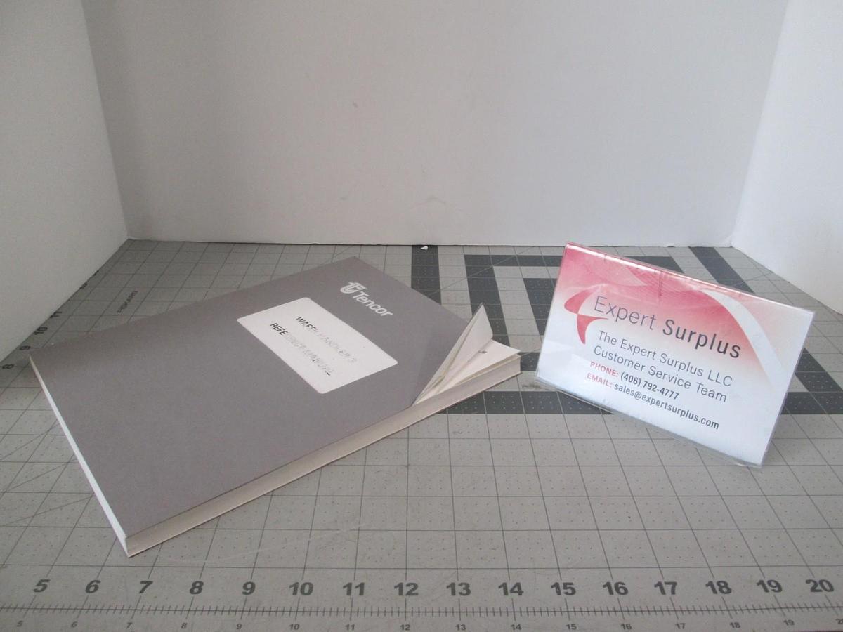 Used Tencore, Wafer Handler 3, Reference Manual, 214698, Used