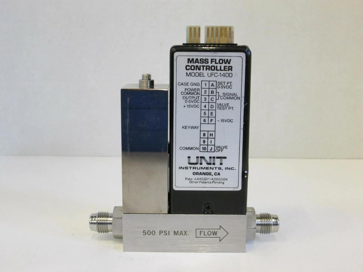 Refurbished Unit UFC-1400A Mass Flow Controller, SIH4, 500 SCCM