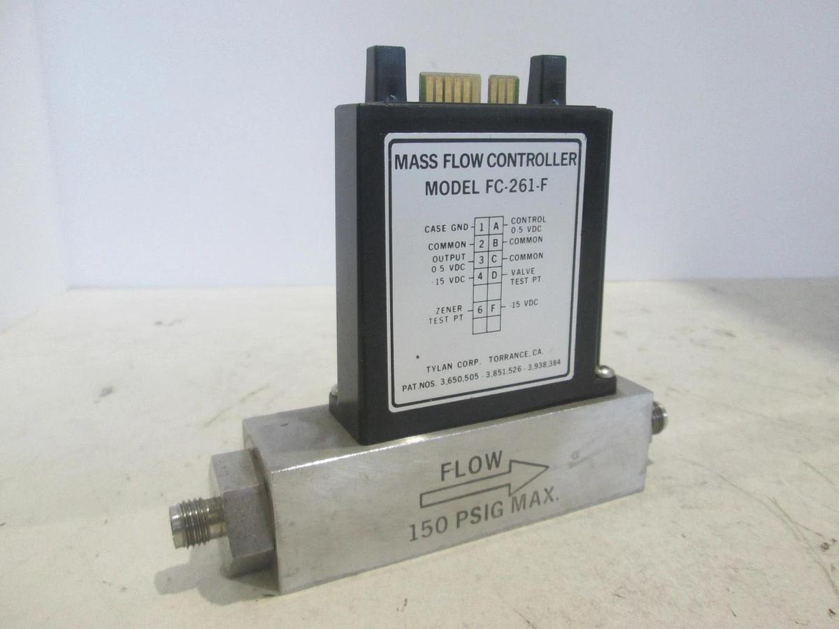 Used Tylan, FC-261-F, Mass Flow Controller, 10 SLPM, N2, Used