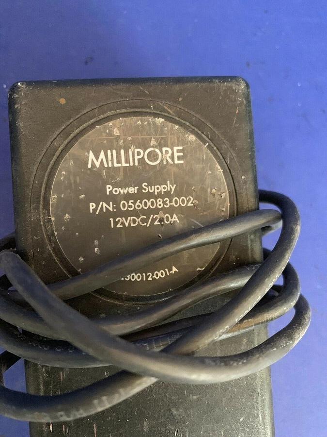 Used Millipore Power Supply 0560083-002, 12VDC/2A , Used