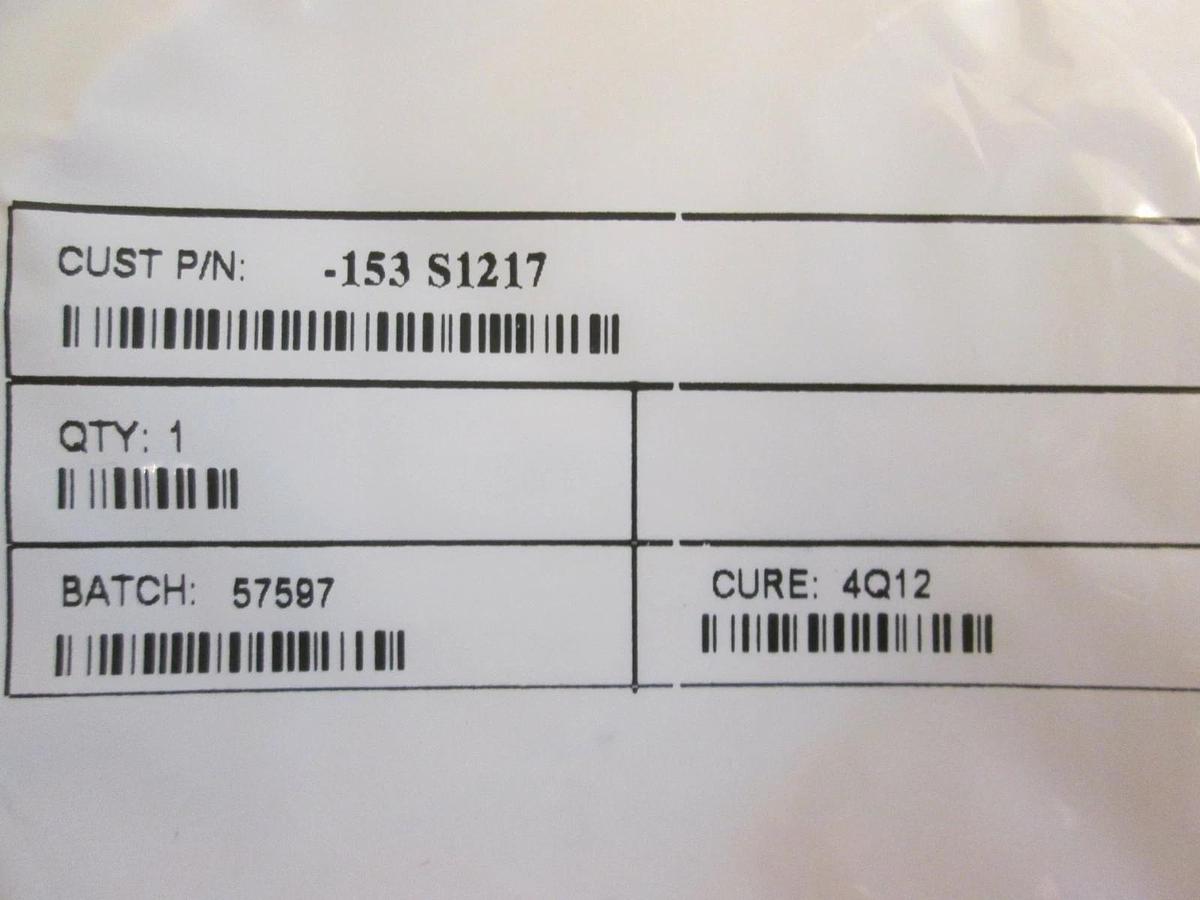 Used International Seal Co, White,153-SC1217, O-Ring Lot of 111