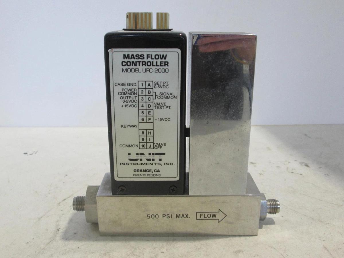 Used Unit, UFC-2000, Mass Flow Controller, 20 SLM, Ar, Used