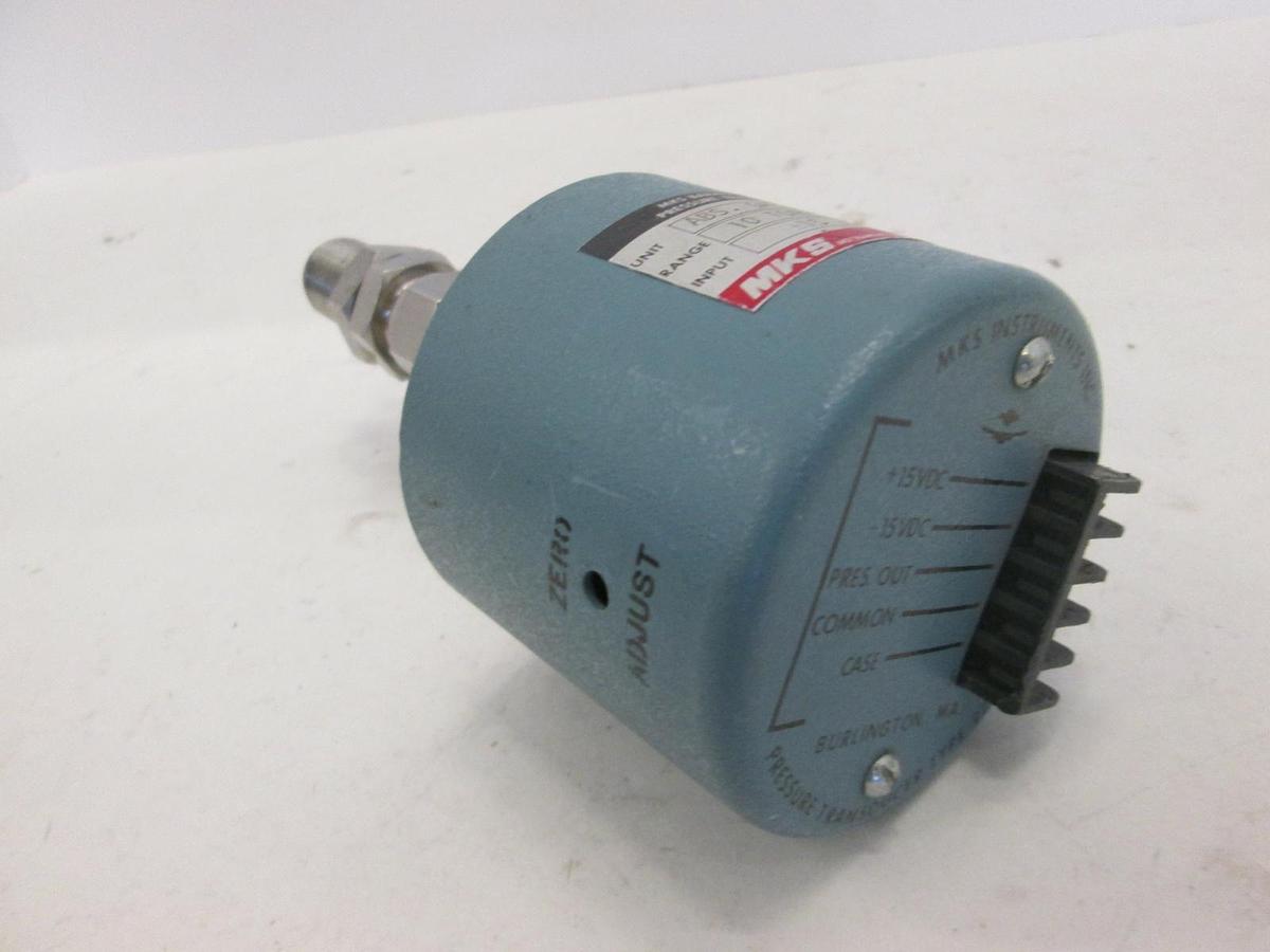Used MKS, Baratron 10 Torr Pressure Transducer, 222AHS-A-A-10, Used