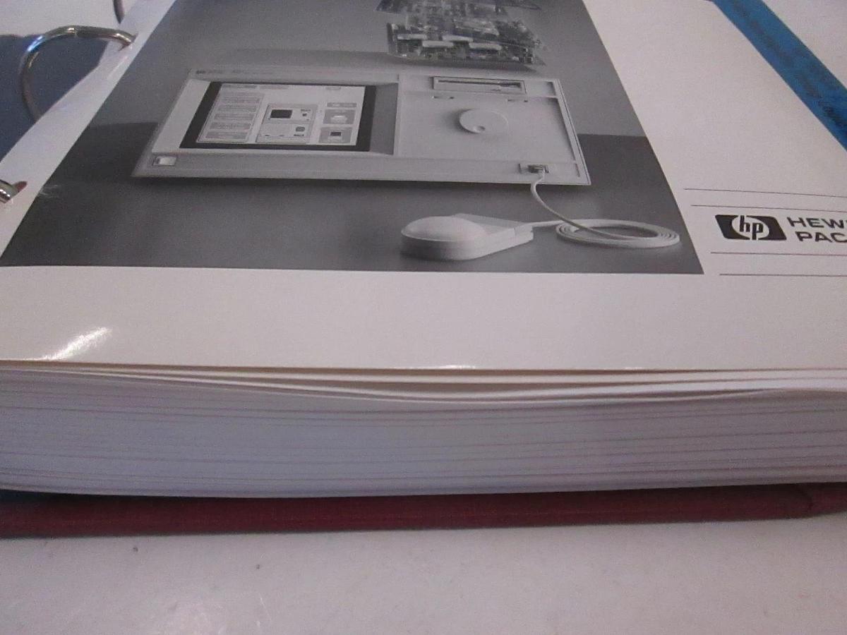 Used HP 16550A 100-MHz State/500MHz Timing Logic Analyzer Programming Reference, Used