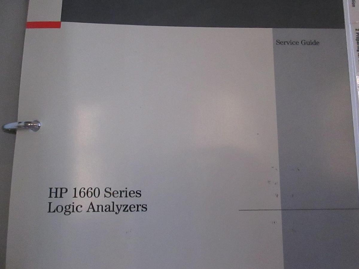 Used HP 1660 Logic Analyzers Service Guide, Used