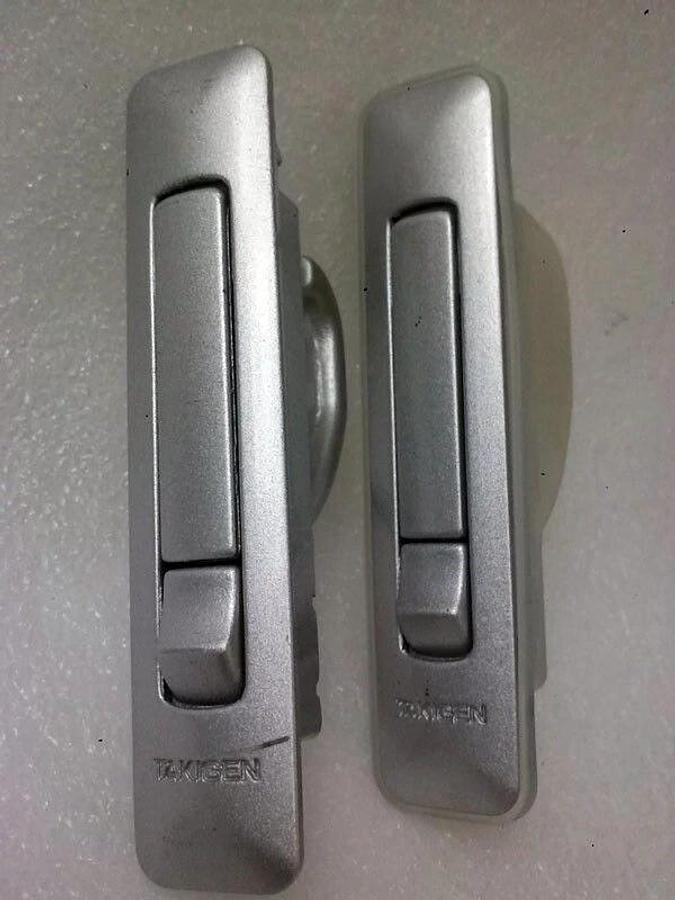 Used Takigen Push Button Rotary Pulls, Zinc, Silicon Case Included - Lot of 8, Used