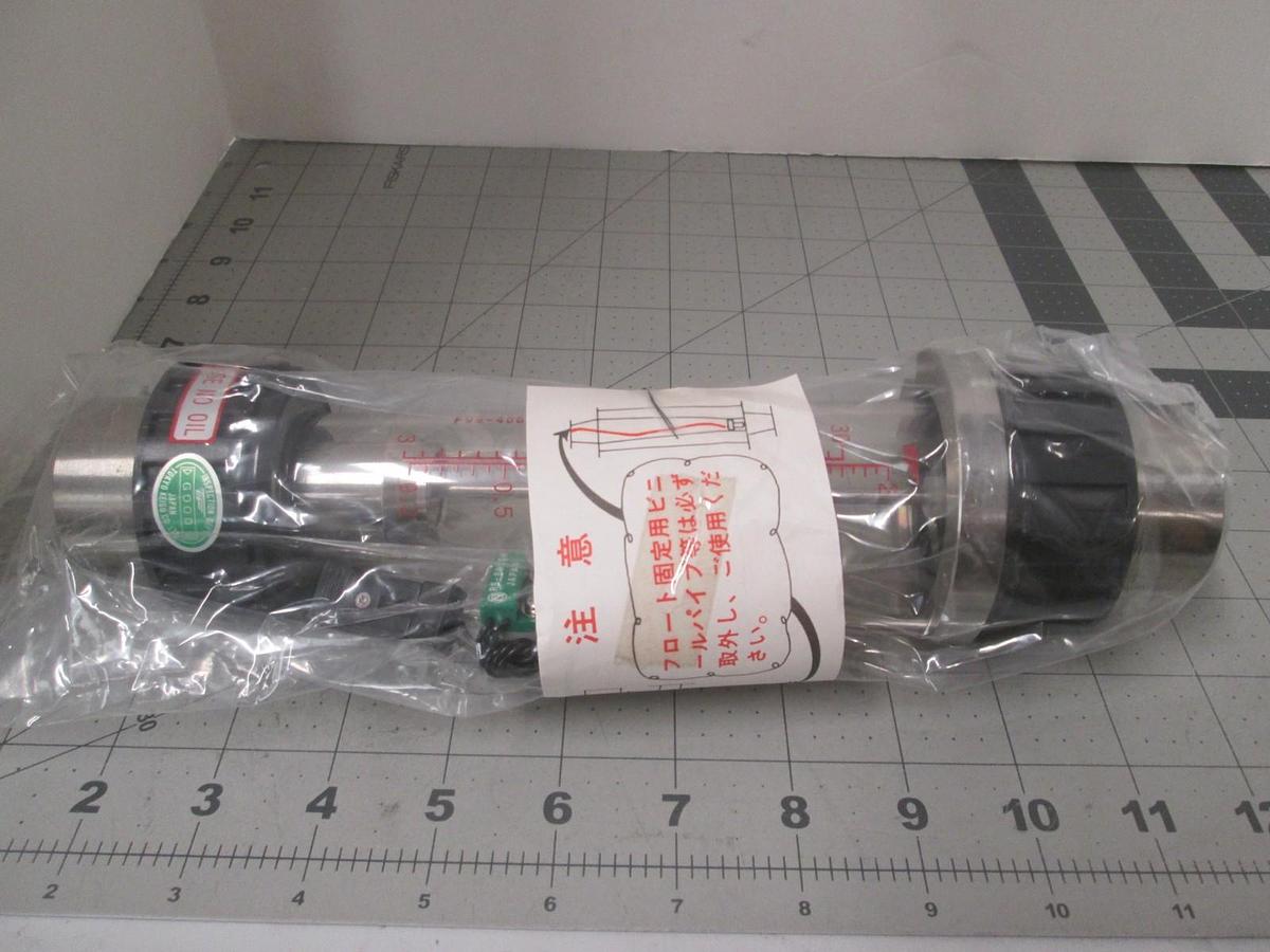 Used Tokyo Keiso, F99-406553, Water Flowmeter, Gauge, 3-30 L/min, New
