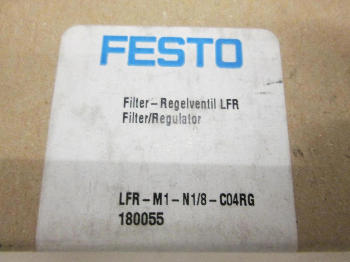 FESTO, LFR-M1-N1/8-C04RG, Filter Regulator, New