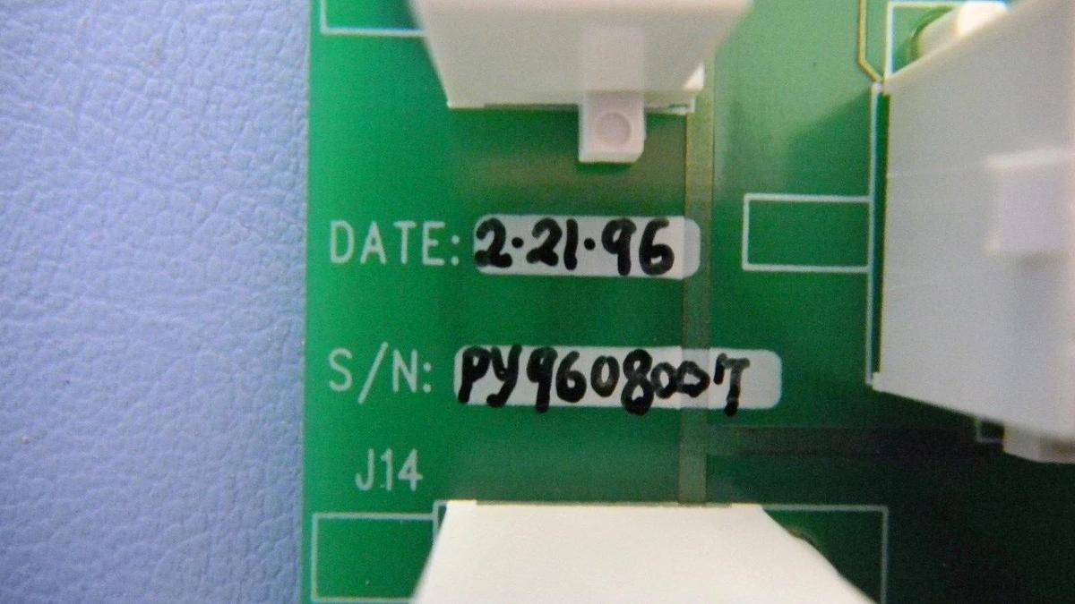 Used Lam Research 810-077393-002 Rev E2, Chamber Inter., PCB, Working When Removed