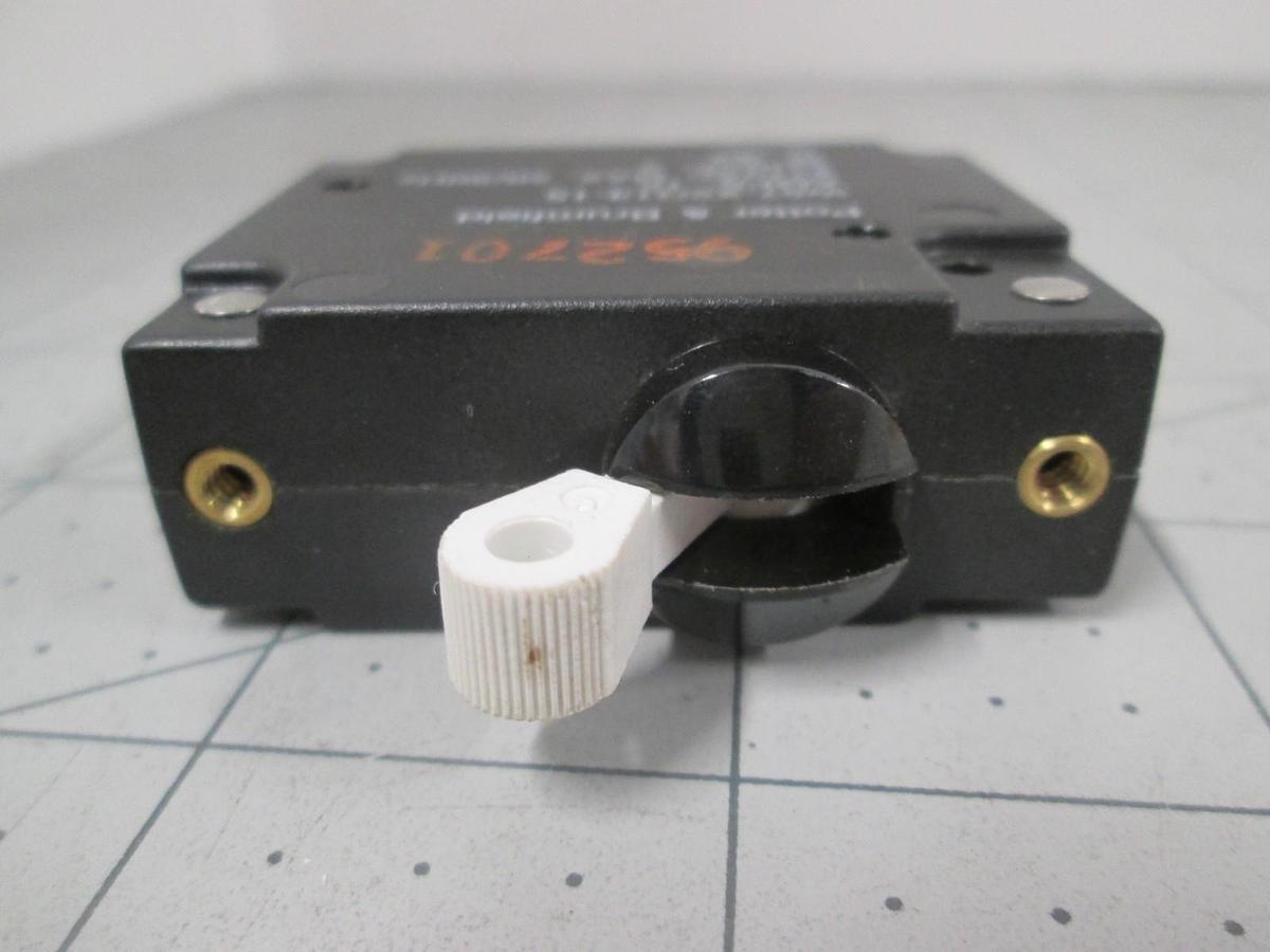 Used Potter & Brumfield, W67-X2Q13-15, 15A, Single Pole Circuit Breaker, Used