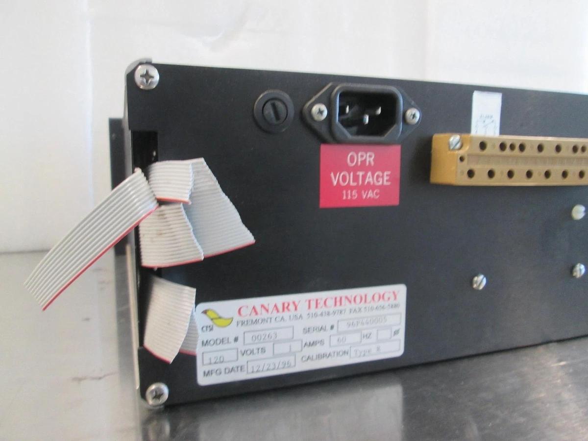 Used Tempress, Model 263, PCB Card Cage, 1 V, 60Hz, Used Canary Technology,