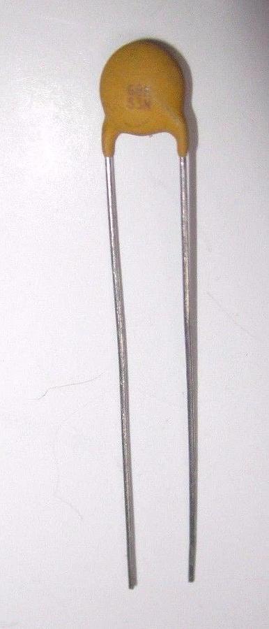 Lot of 84 - Centralab DD-680 Ceramic Capacitors 68pf 1000VDCW-10%