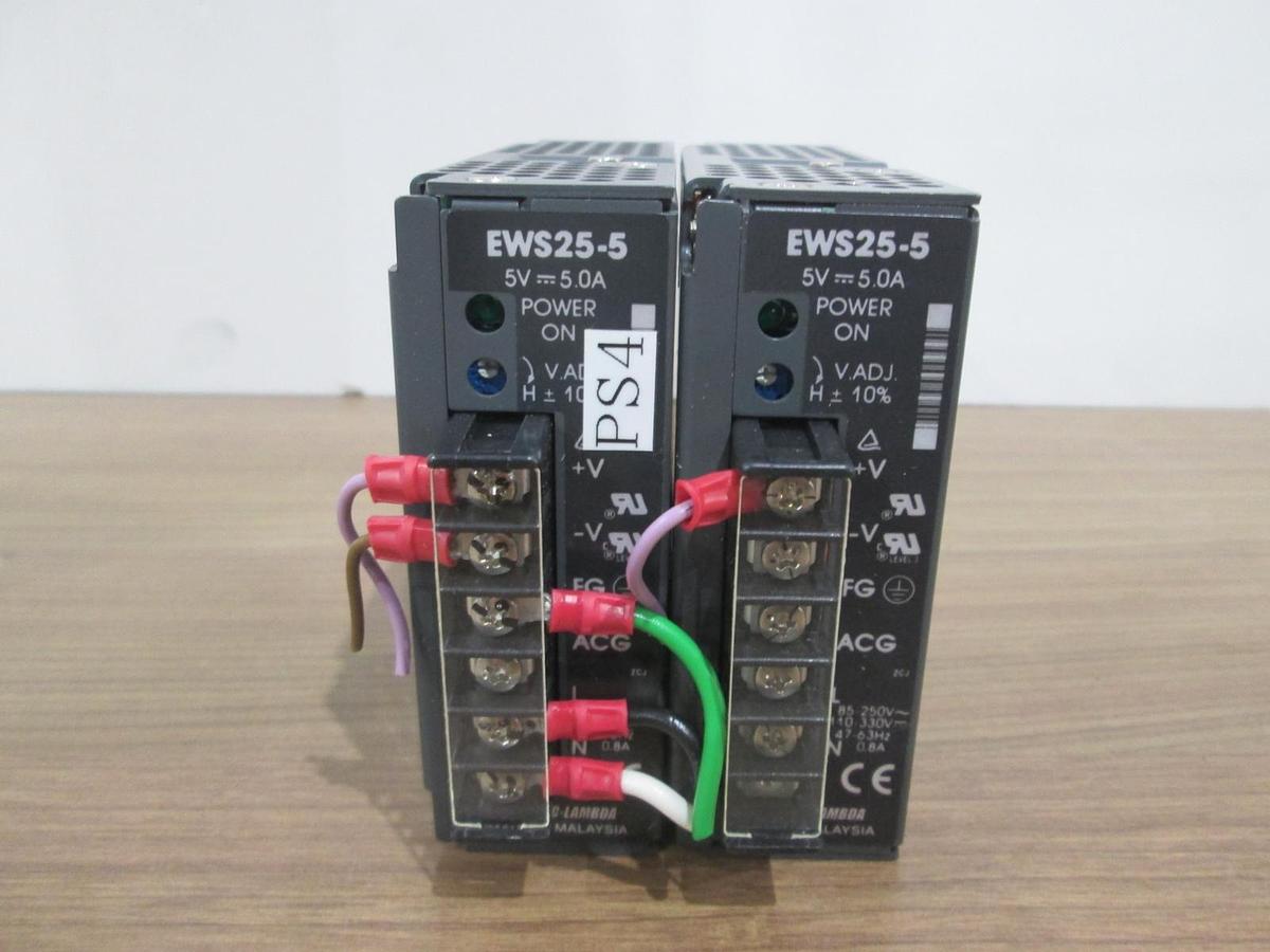 Used Lambda, EWS25-5, Power Supply, 5V, Used, Lot of 2