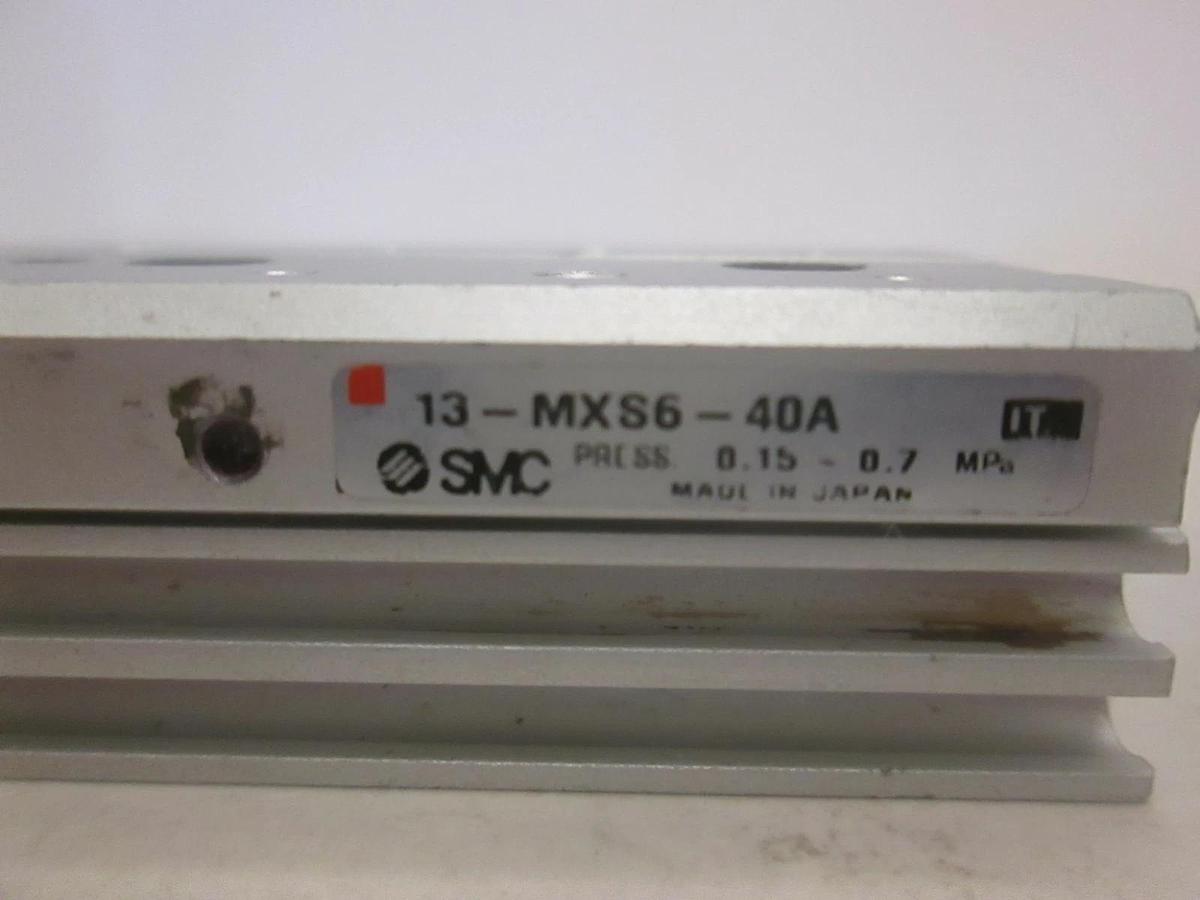 Used SMC, Cylinder Slide Table, 13-MXS6-40A, Used