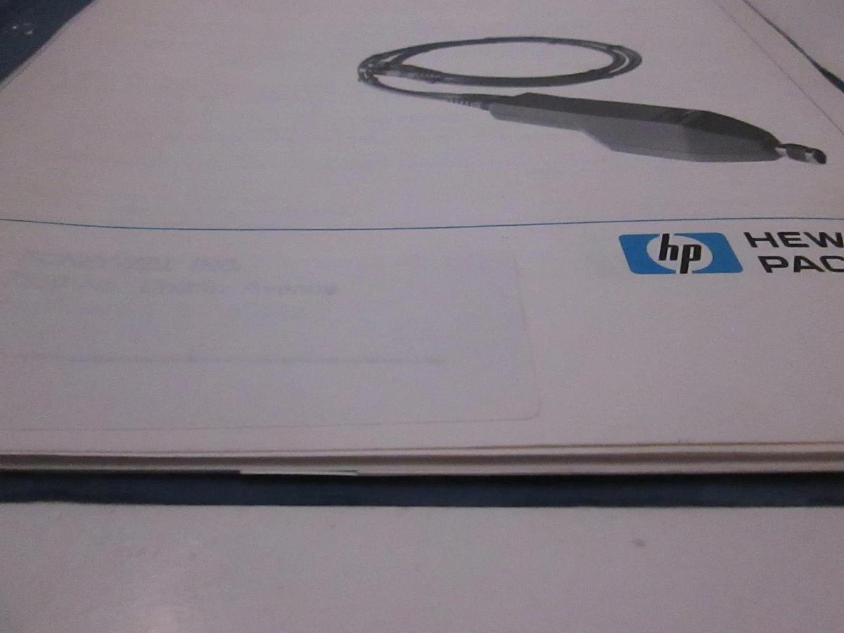 Used HP Model 11722A Sensor Module Operating and Service Manual, Used
