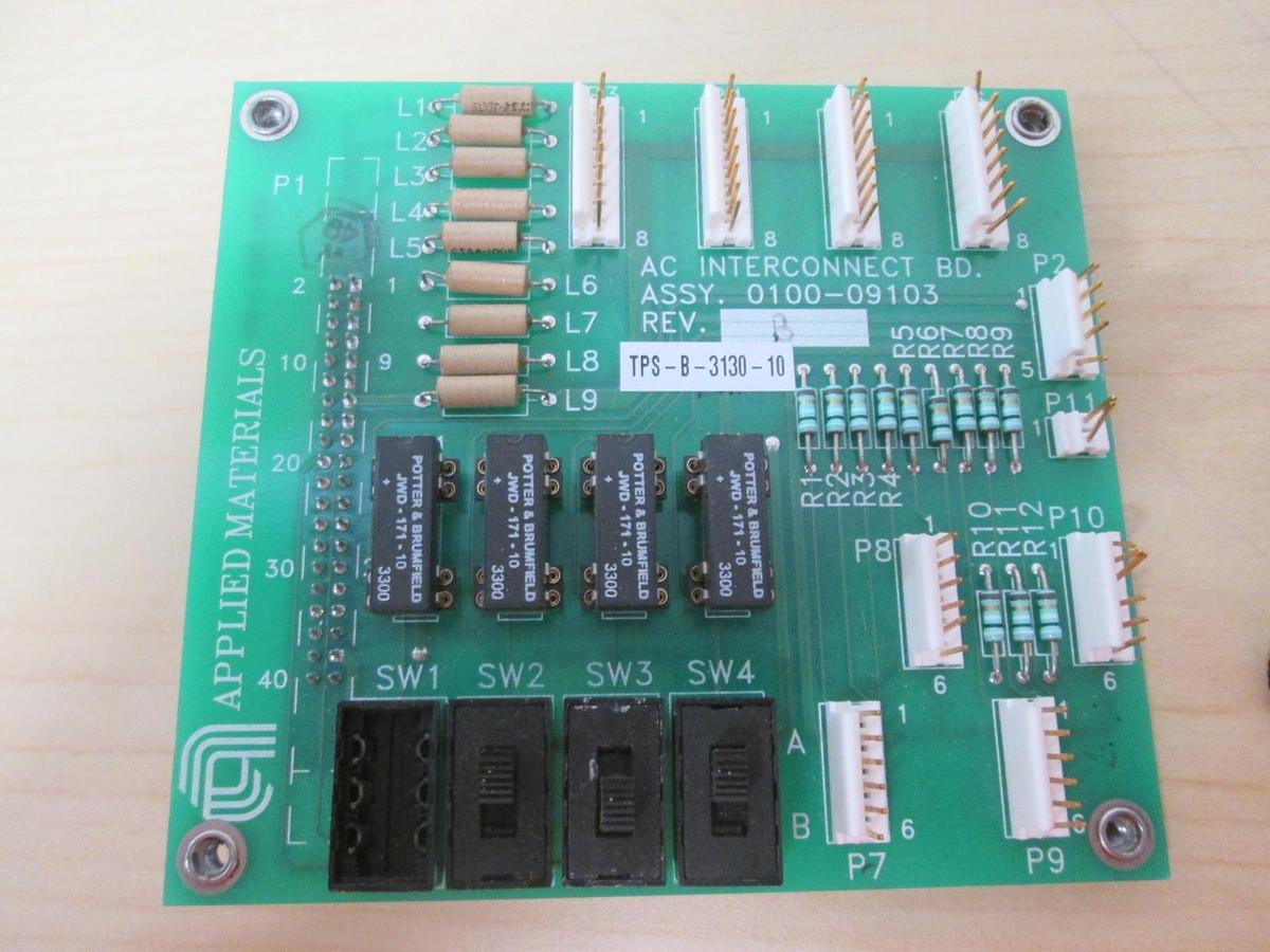 Used Applied Materials, 0100-9103, Interconnect BD Assy, AMAT, Used