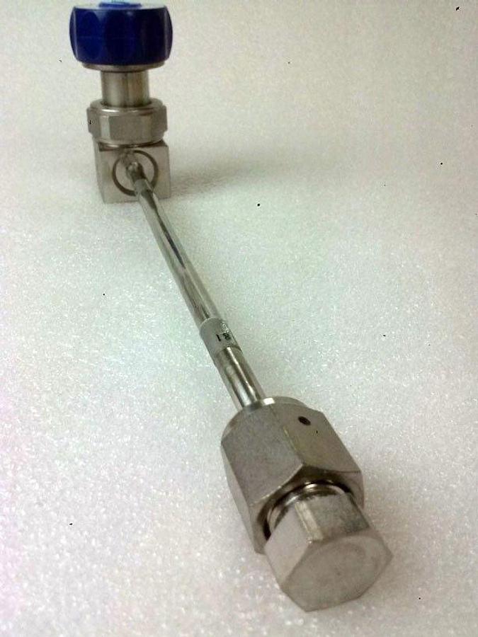 Used Swagelok 6LVV-DPRFR4BW4-P Valve, High Purity, 9-1/2"Face to Face 1/4"FVCR, Used