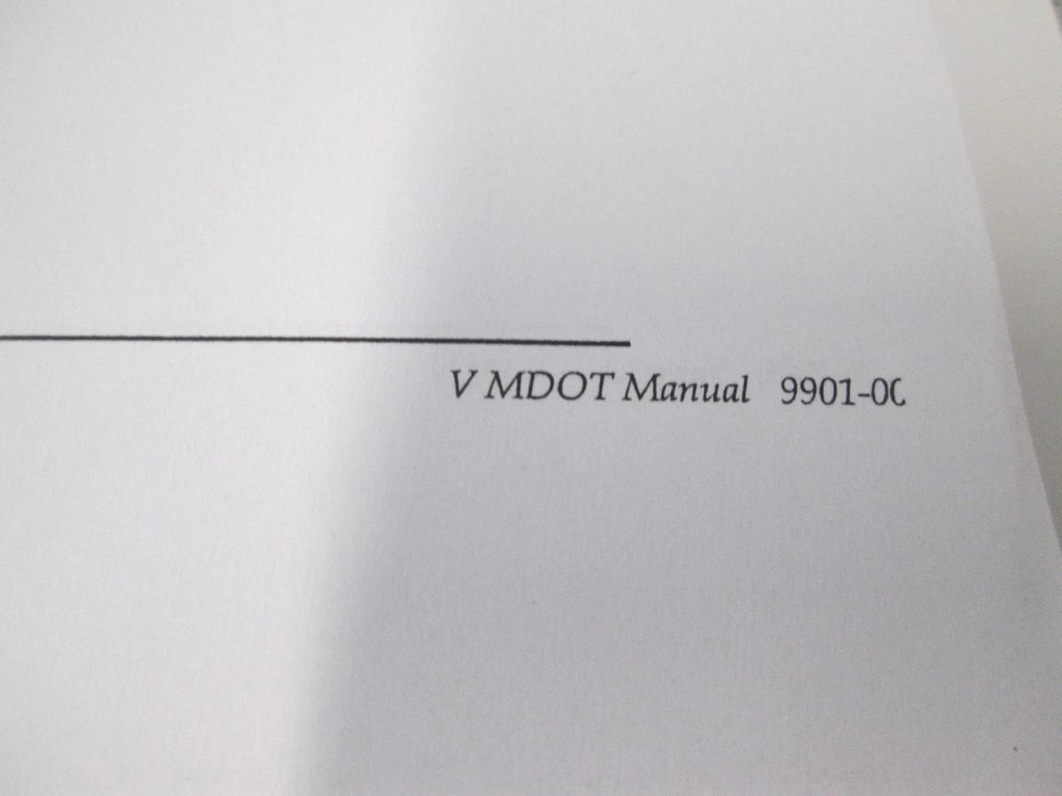 Used Schumacher, 9901-00, VMDOT, Installation and Operation Manual, Used