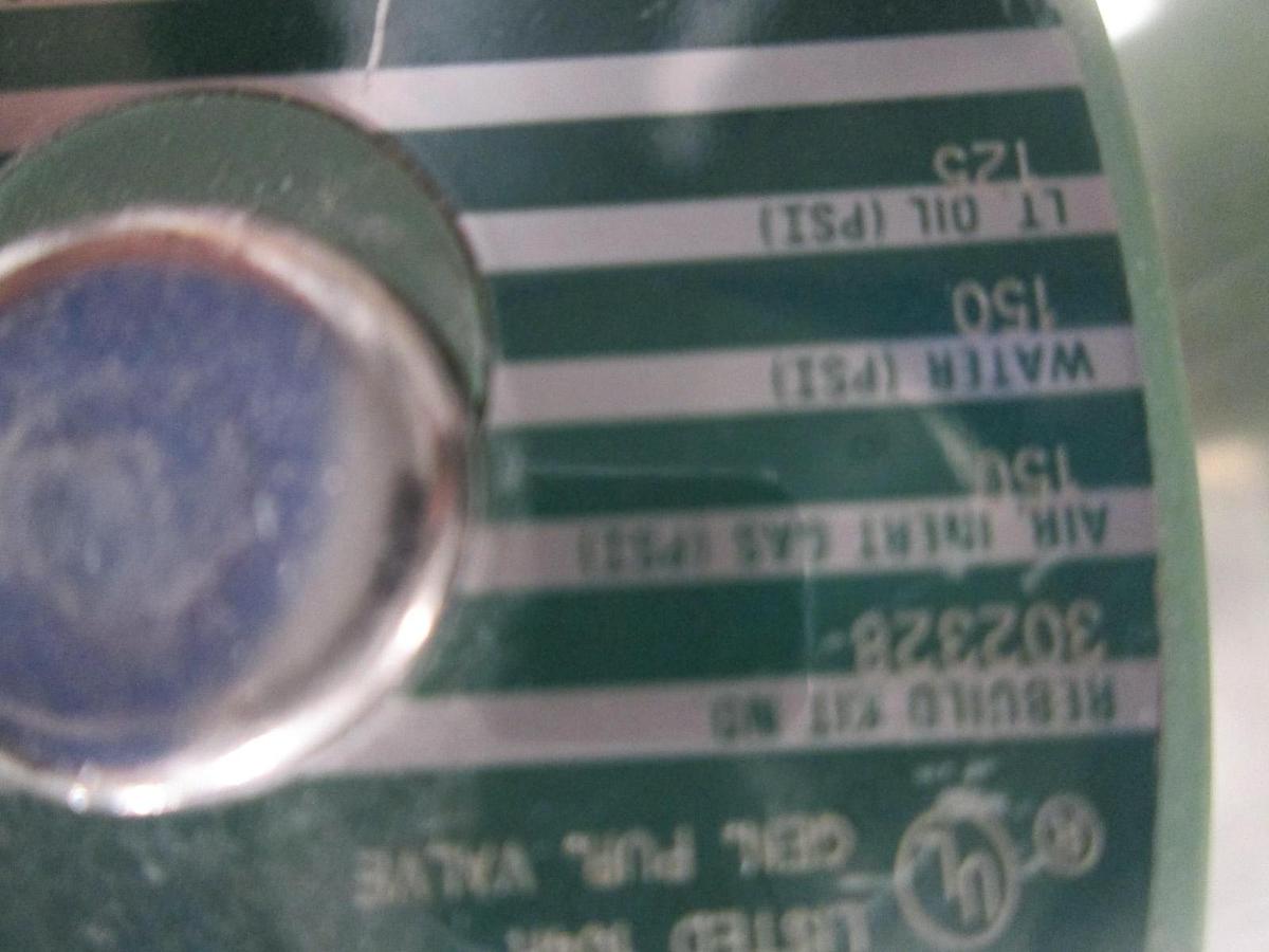 Used Veriflo Gas Regulator Assy, IR401S-4PB-V1-4, w/ 30-0-100 PSI Gauge, Used