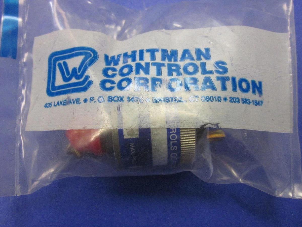 Whitman Controls P1176-10N-C12TS Adjustable Pressure Switch, NEW