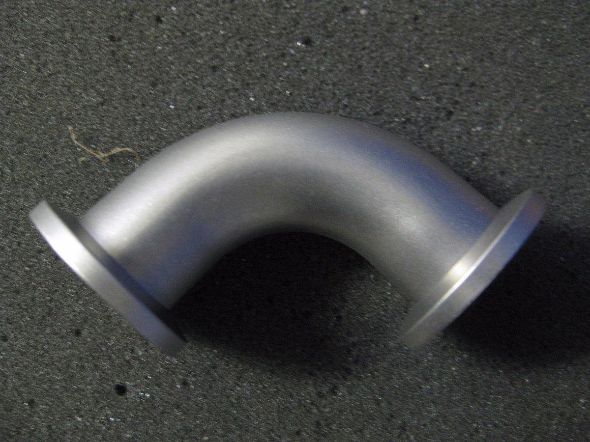 Nor-Cal 2E-NW-16H 90 Deg SS Elbow w/ NW16 Flanges, LOT of 4 NEW