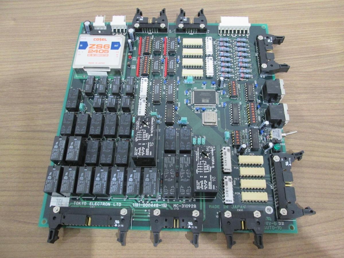 Used TEL Tokyo Electron, MC-31092B, Printed Circuit Board, Used
