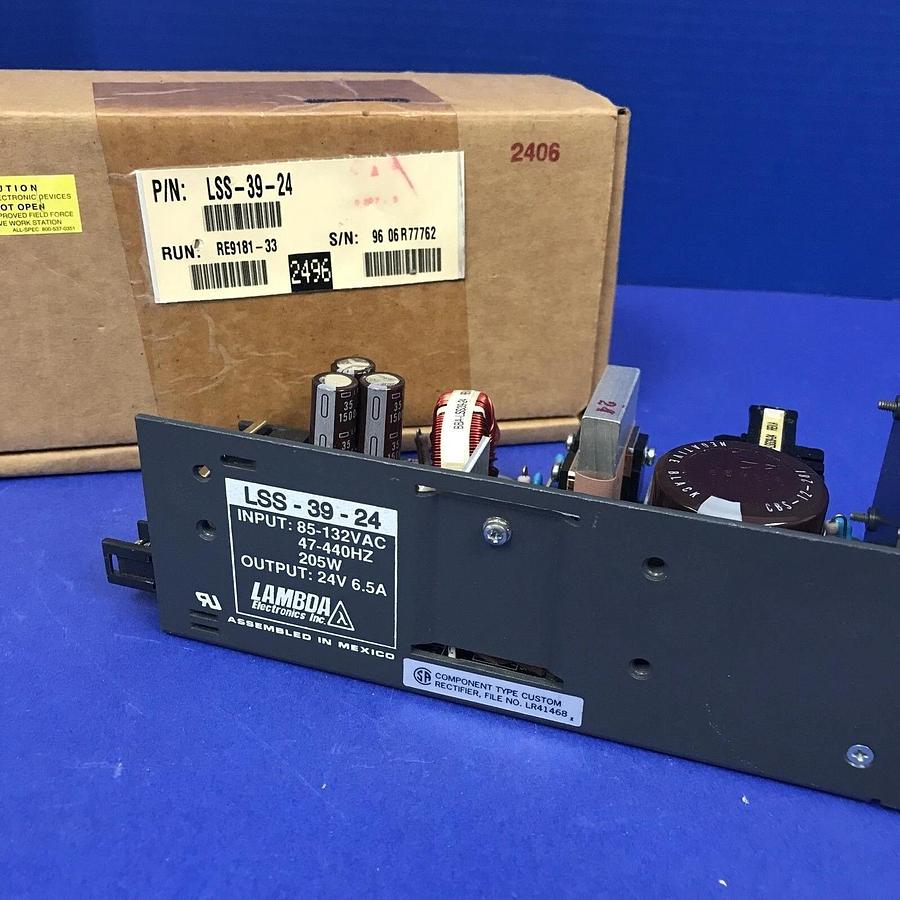 Lambda LSS-39-24 DC Power Supply, 24VDC 6.5A, New in Box