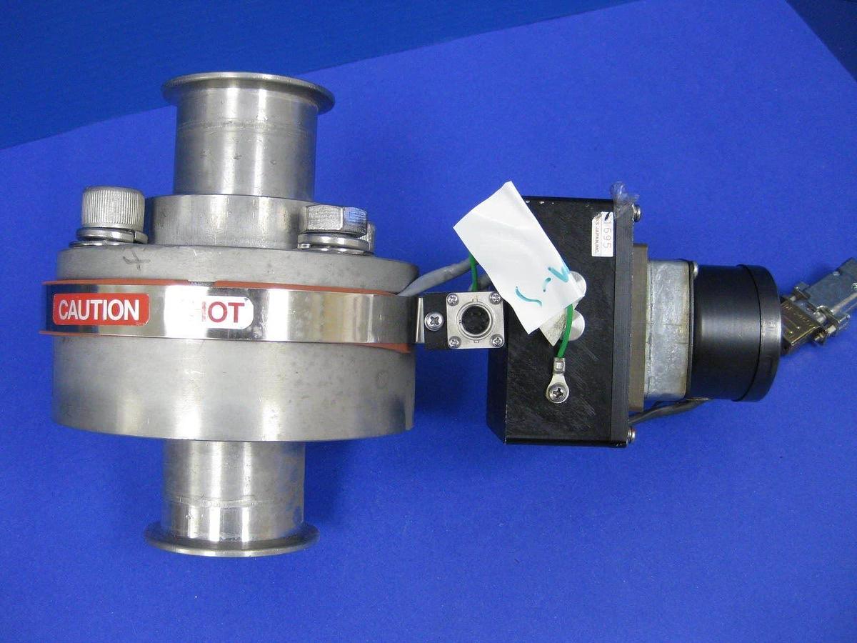 Used MKS 253B-14442 Heated Throttle Control Valve, Type 253B, 6" Flange, 2" ID, Used
