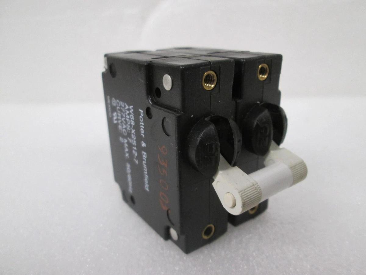 Potter & Brumfield, W68-X2S12-7, Circuit Breaker, 7A, 277VAC, New