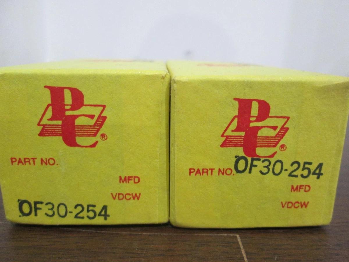 Used Plastic Capacitors, OF30-254, New, Lot of 2