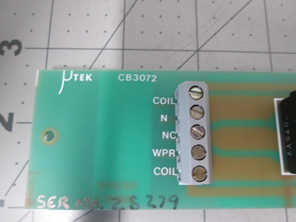 UTEK, A43072, Table Relay, PCB Assy w/ Relay, New