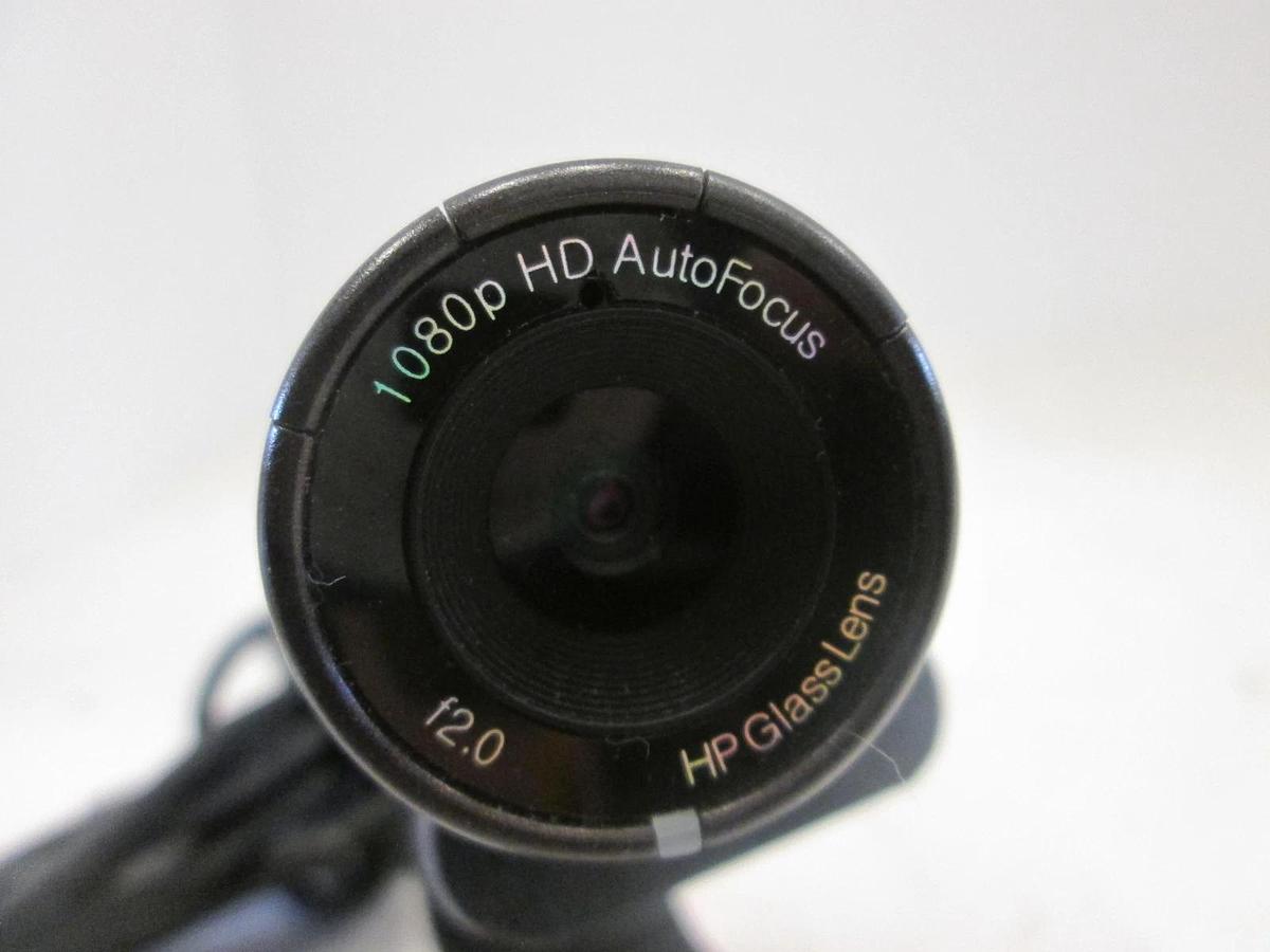 Used HP, 1080p HD AutoFocus, f2.0 HP GlassLens Webcam, Used