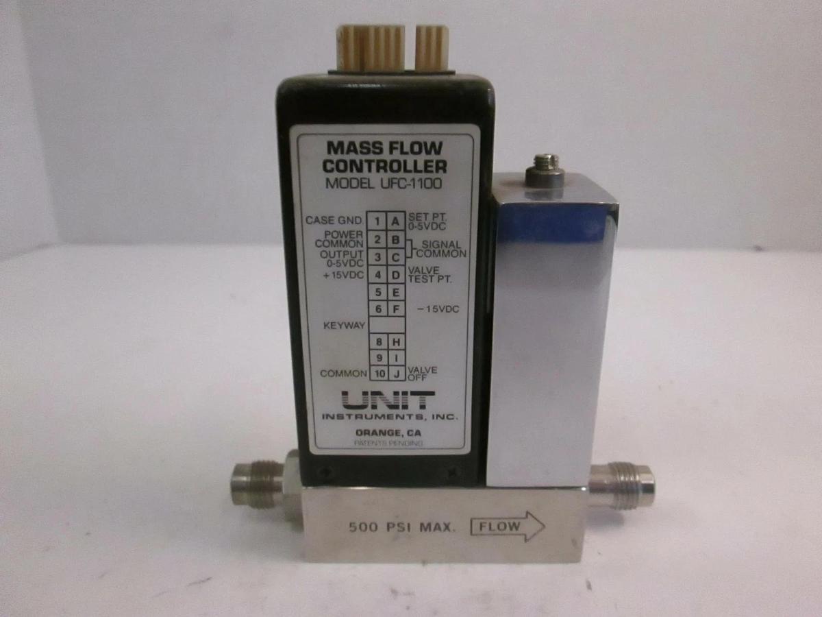Used Unit UFC-1100 Mass Flow Controller, BCL3, 25 SCCM, Used