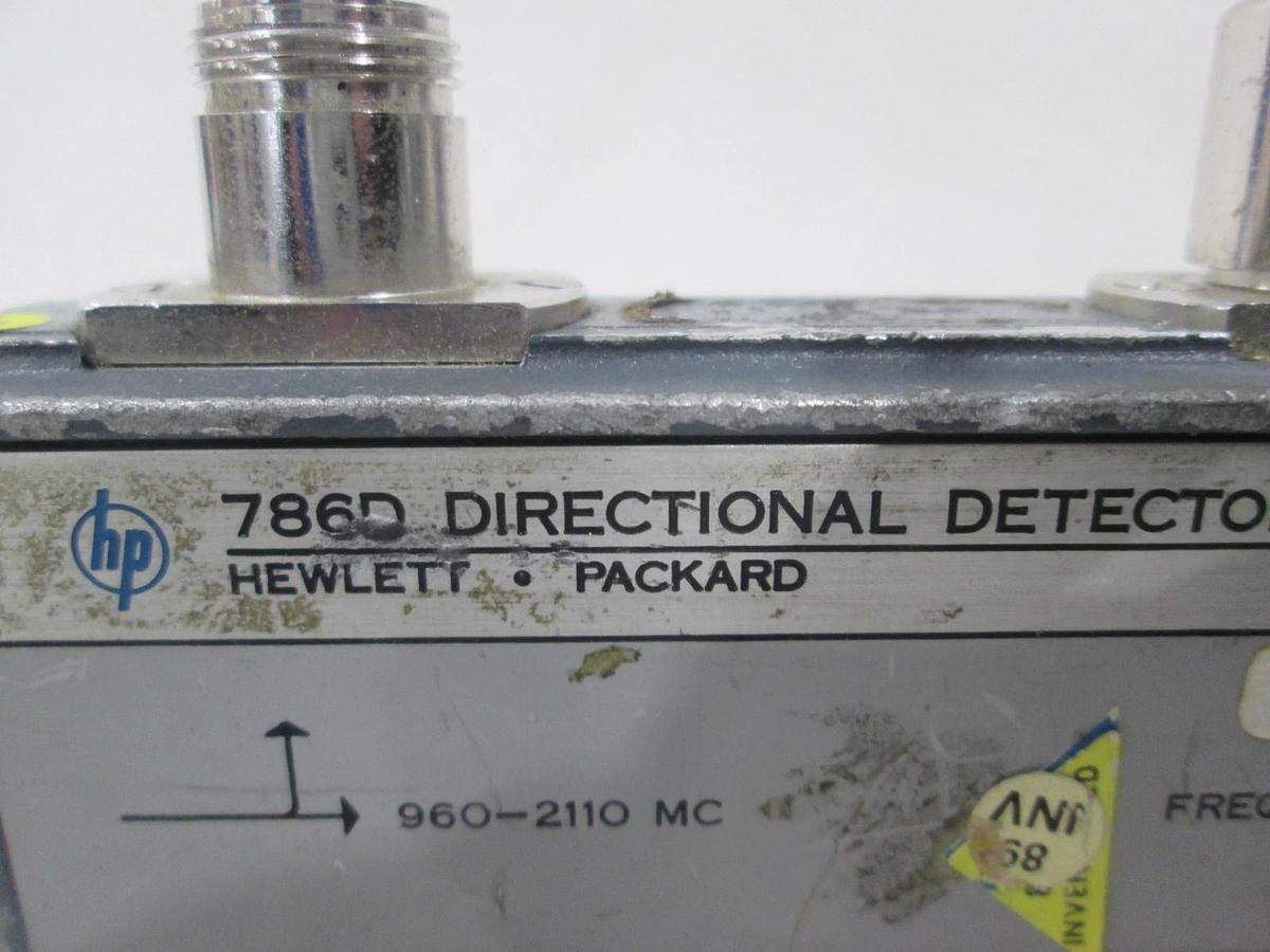 Used HP, 786D, Directional Detector, Used