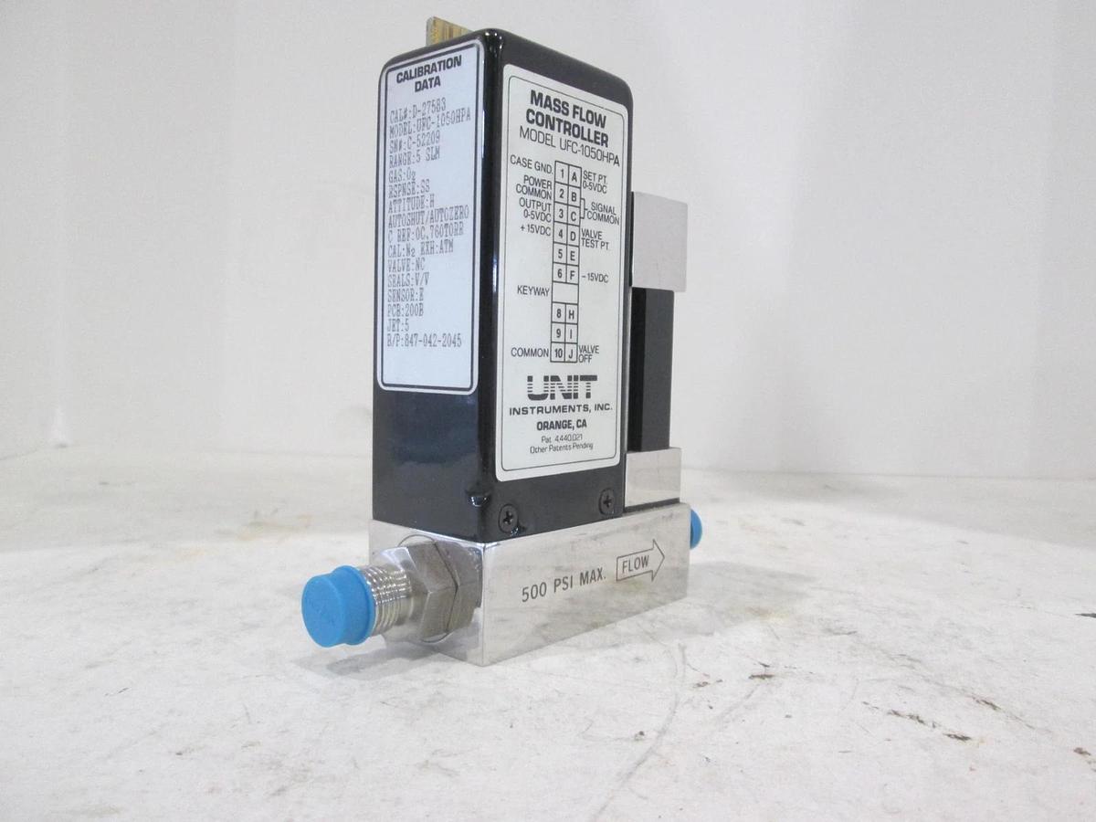 Used Unit, UFC-1050 HPA, Range 5 SLM, Gas O2, Used