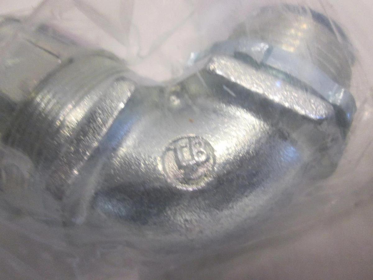 Thomas & Betts, 5354, FITTING, Conduit Liq Tight, 90 deg ELBOW, 1", New, Lotof2