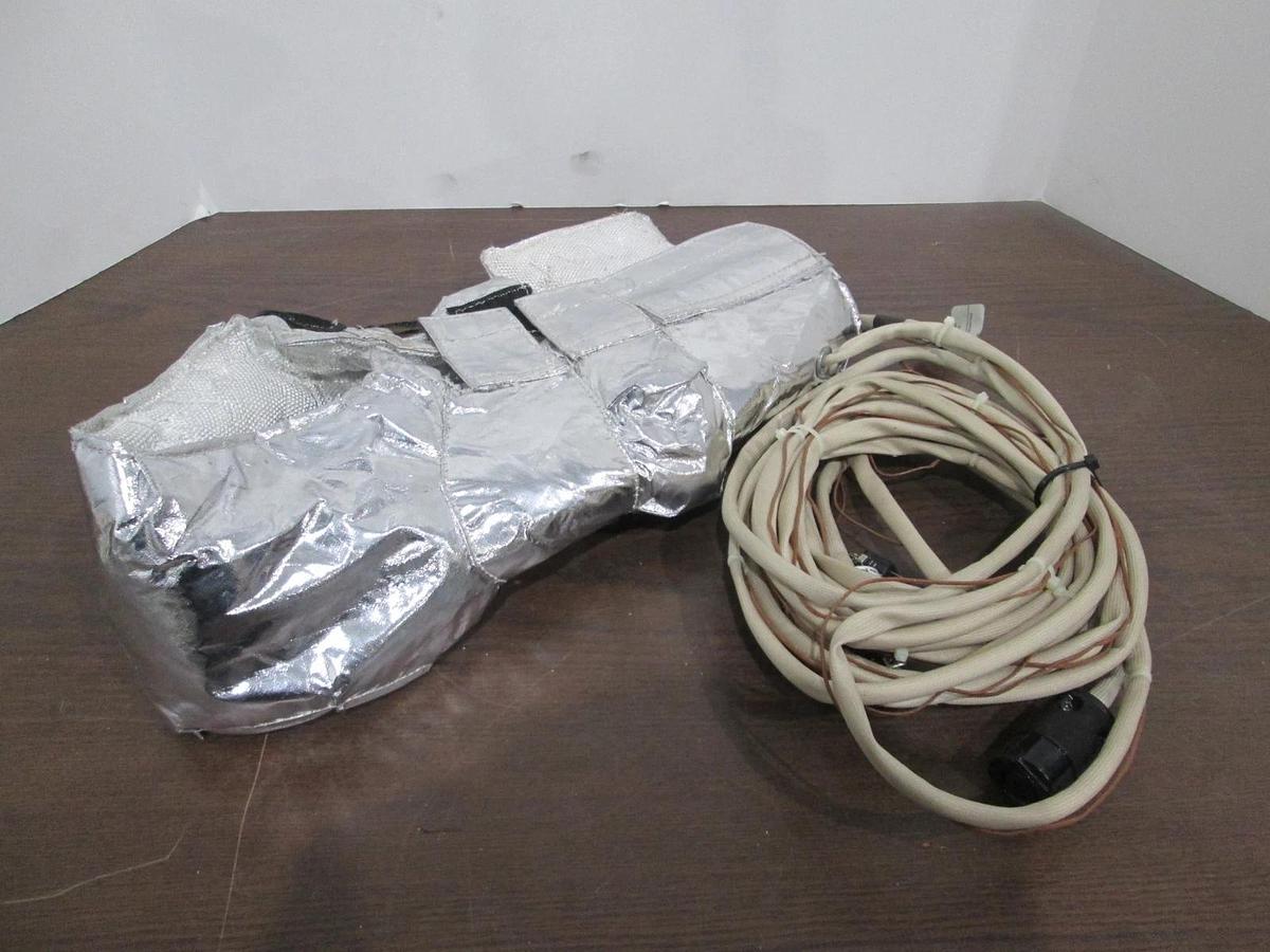 Used BriskHeat, RCK211007, Insulator Jacket, 120V, 2.17A, 260W, Single Phase, Used