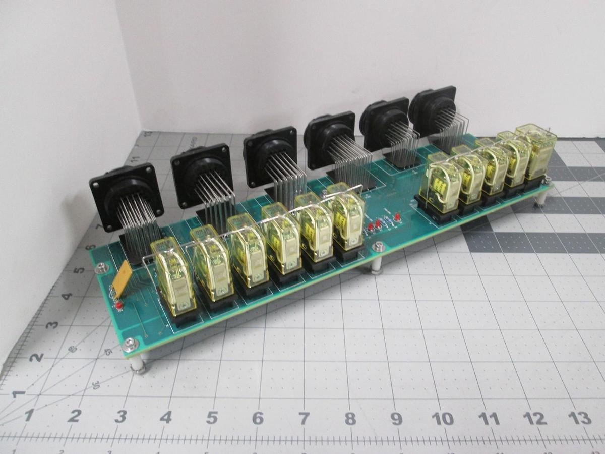Aviza, 2019991-001, EMO Breakout PCB w/ 10 RHIB ULC DC24, New
