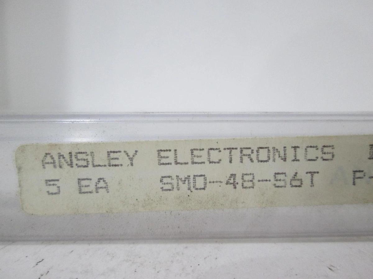 Ansley Electronics, SMO-48-S6T, Integrated Circuit Socket, New, Lot of 5