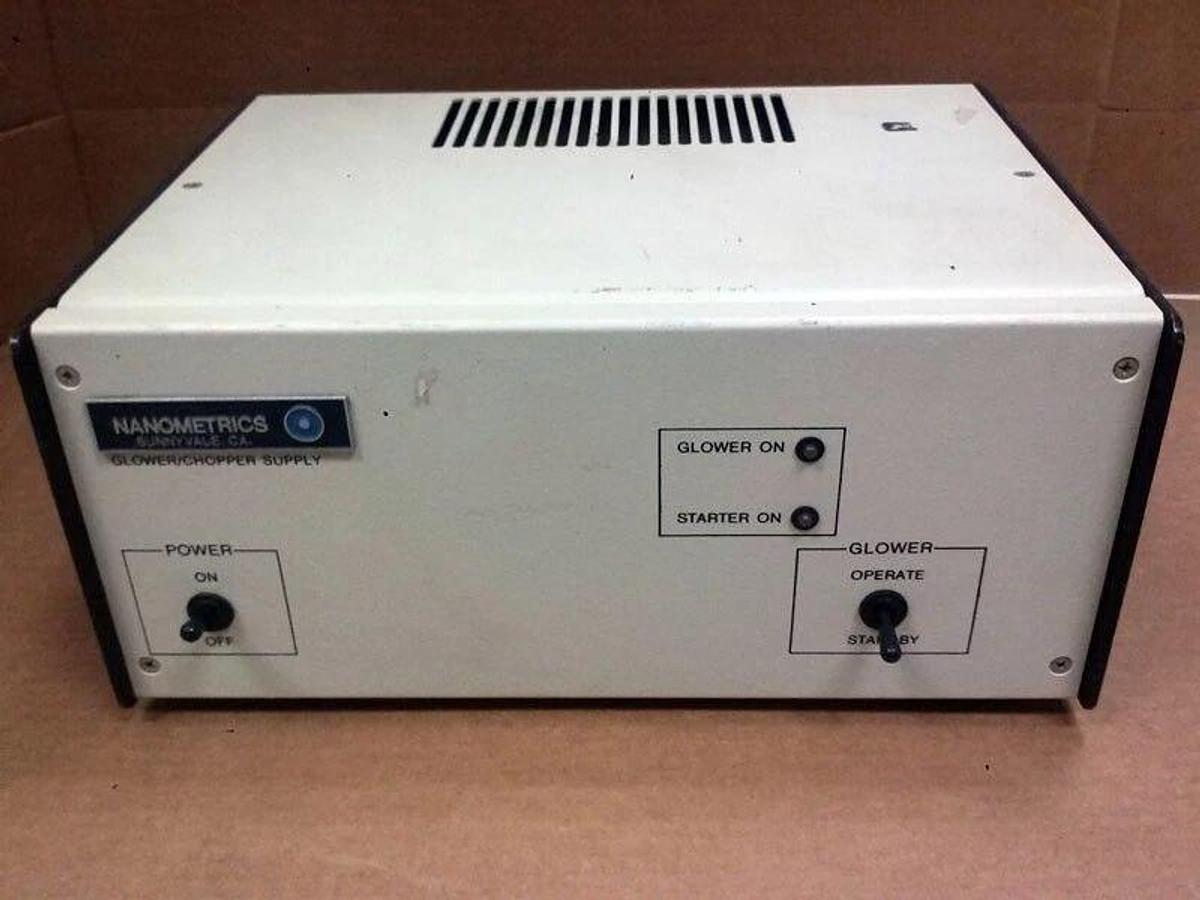 Used Nanometrics Glower Chopper Power Supply, Used