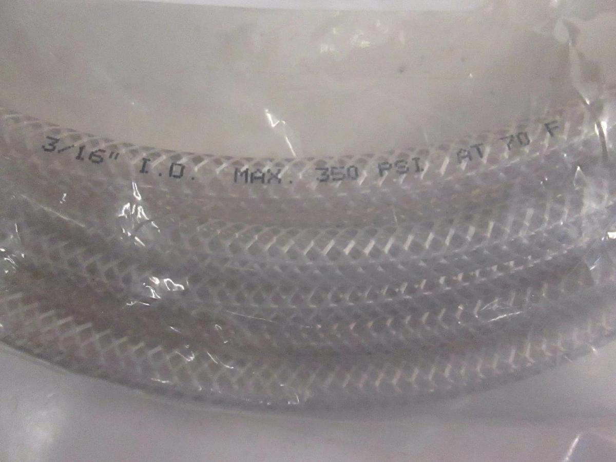 Watkins Johnson Hose 081563-000 3/16" I.D. Max 350 PSI, New