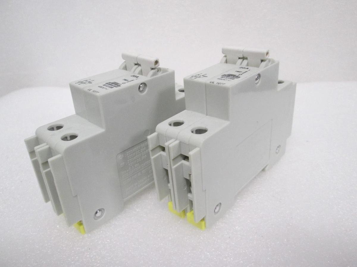 CBI, Hy-Mag QZ-2(12)D, Circuit Breaker, 20A, 480V, UL 1077, New, Lot of 2