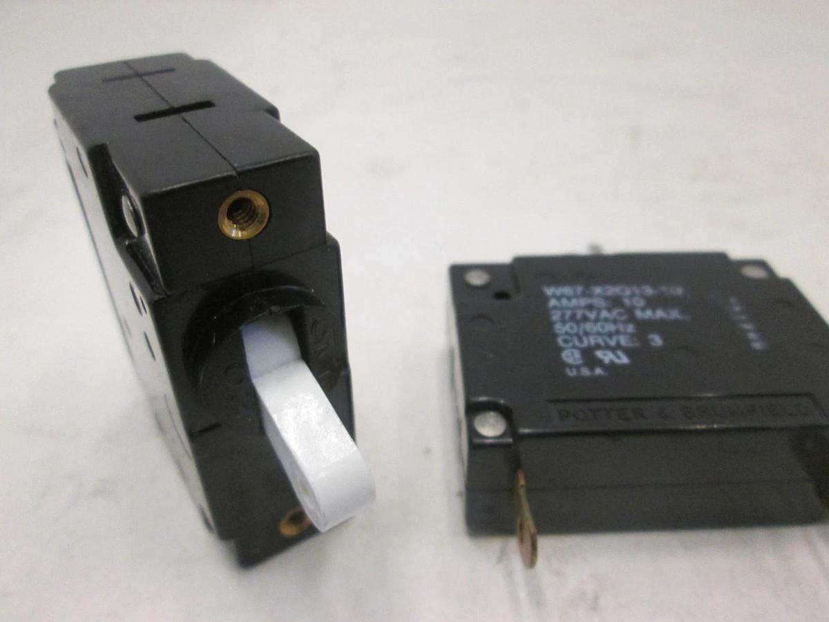 Used Potter & Brumfield, W67-X2Q13-10, Circuit Breaker Switch, Used, Lot of 2