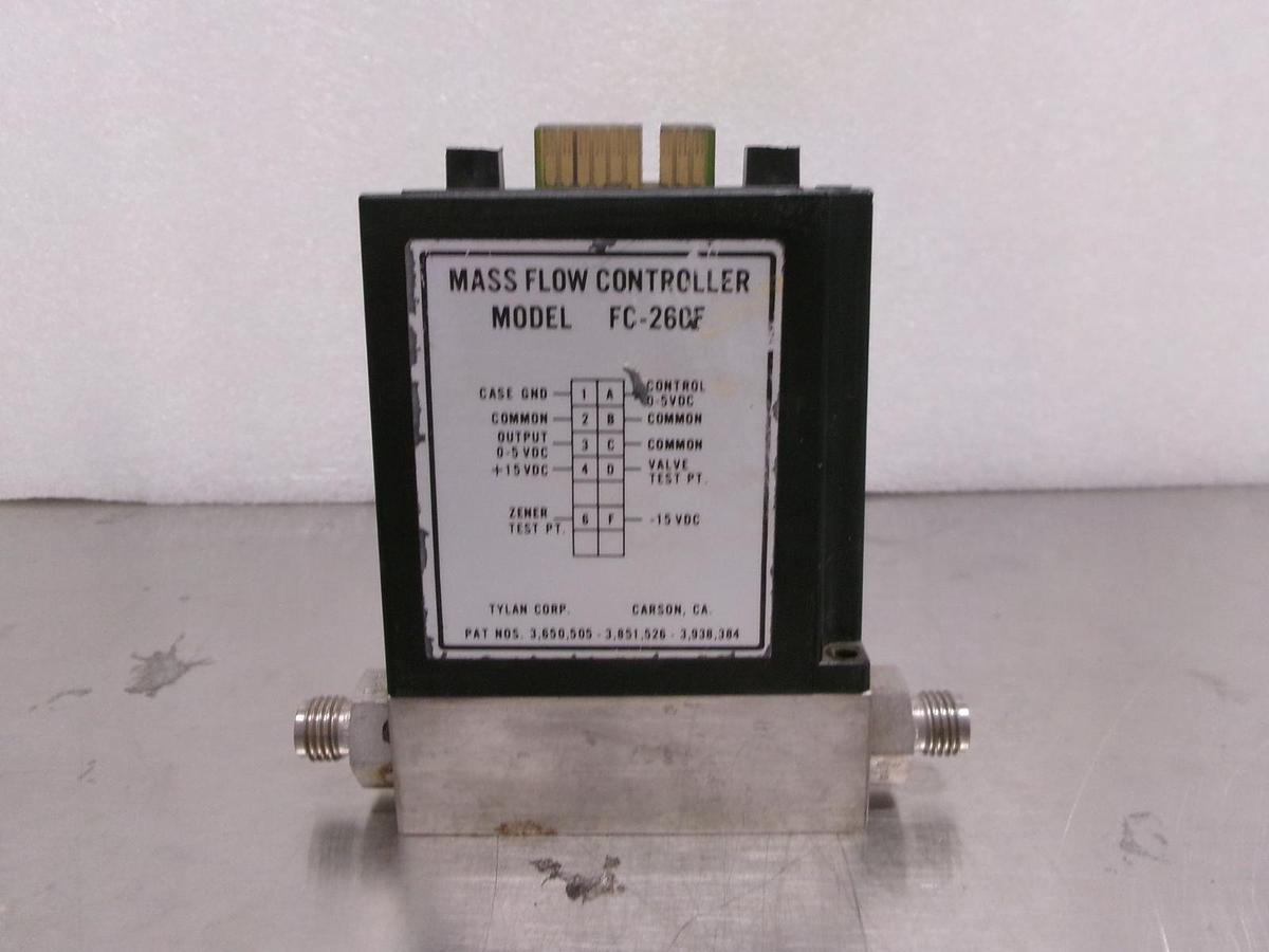 Used Tylan, FC-260F, Range 1 SLPM, Gas HCL, Used