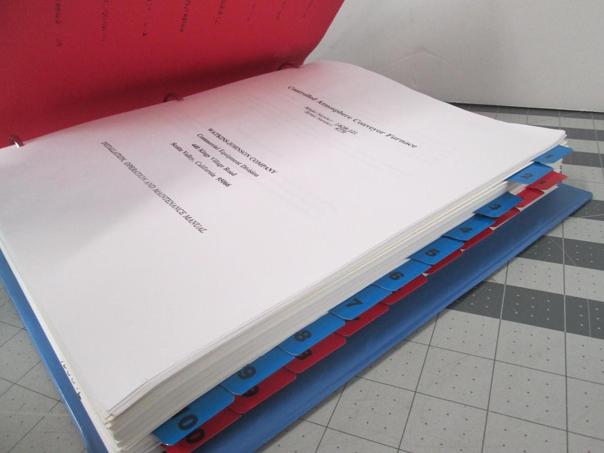 Used Watkins Johnson, 14QR-121,, Installation, Operation and Maintenance Manual, Used