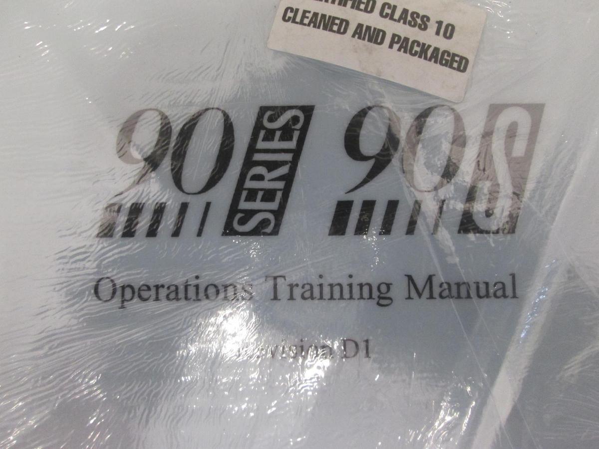 Used SVG 90S SERIES OPERATIONS TRAINING MANUAL, New
