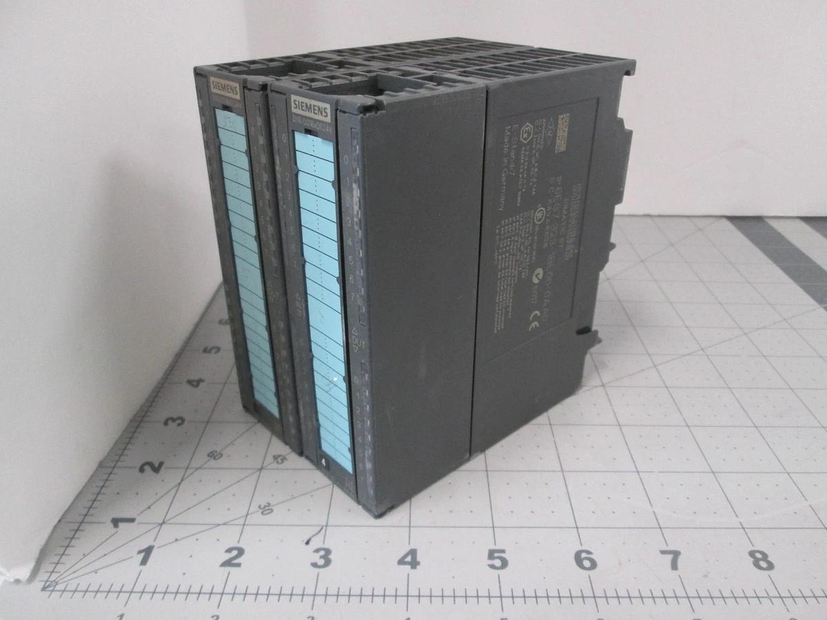 Used Siemens, Simatic S7, 6ES7 323-1BL00-0AA0, Digital Combination Modu Used,Lot of 2