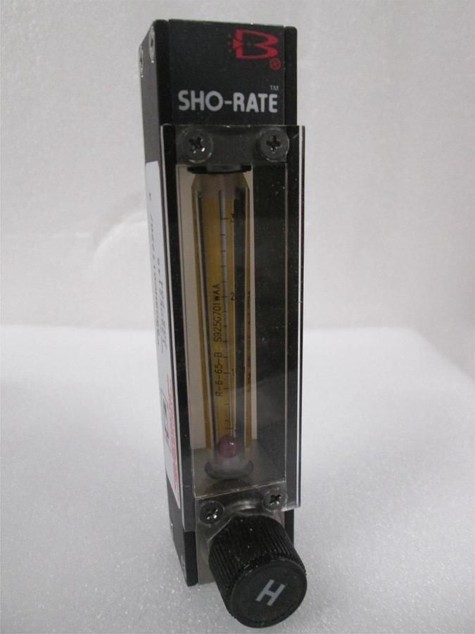 Brooks Automation, R-6-65-B, S925G701WAA, Sho-Rate Flowmeter, .3-30, New