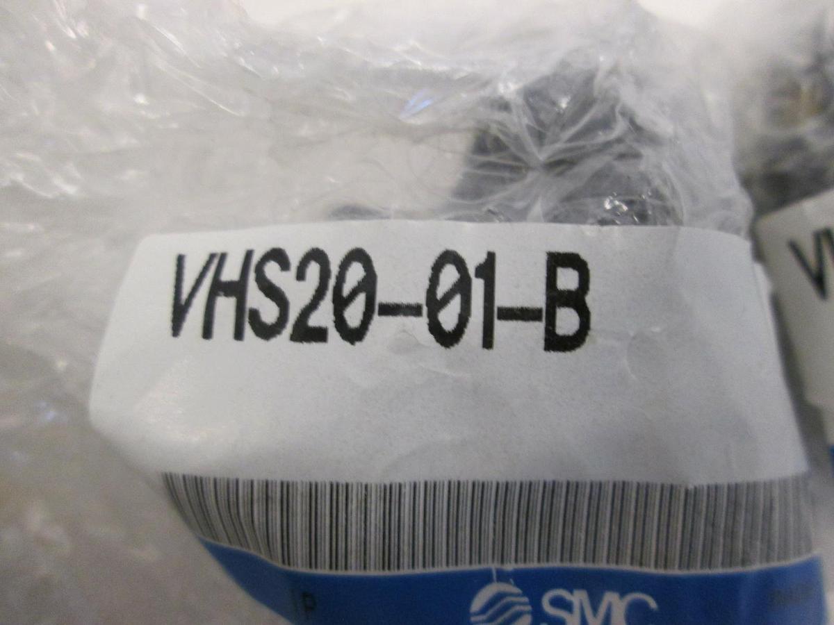 SMC, VHS20-01-B, Lock Out Valve, 3-Port, New, Lot of 3